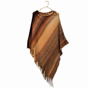 Ace Fashion Shawl Womens Cover Knit Western Aztec Tassel Boho One Size Acrylic